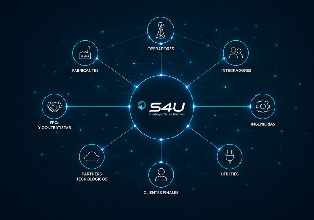 El ecosistema de las infraestructuras digitales con S4U en el centro como conector